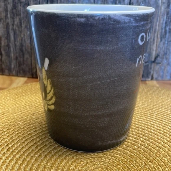 ROYAL DOULTON | Ellen Degeneres | Owl | “ Owl you need is love & kindness” | Mug - Picture 2 of 12